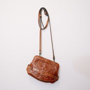 Patricia Nash Embossed Leather Crossbody Purse - Stocking Stuffer